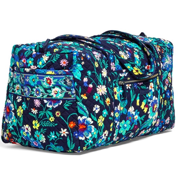 Vera Bradley Handbags - Vera Bradley Moonlight Garden Large Duffel Bag